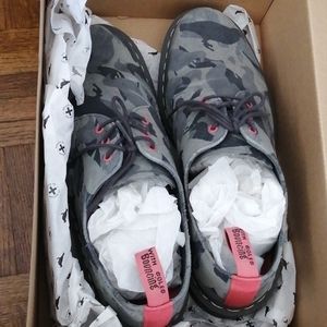 Dr. Marten Grey Camo Shoes